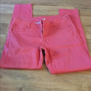 Coral jeggings